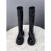 Genuine Leather Long Women 2025 New Spring And Autumn Thick-Soled Petite For Women, High-Top Knee-High Riding Boots_vogvips.com