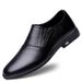 Men's Soft Leather Casual Leather Shoes Soft-soled Beanie Shoes Lazy Men's Shoes_vogvips.com