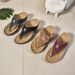 Slope Heeled Sandals, New Size 43, Clip Toe Trailer Women's Shoes, 2025 Beach Shoes_vogvips.com