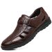 2025 New Summer Men's Casual Genuine Leather Sandals Top Layer Cowhide Beach Thick Sole Breathable Slippers Shoes Trendy_vogvips.com