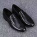 Euro Step 2025 Spring And Autumn Versatile Sole Soft Surface Slip-On Loafers Fashionable Breathable Business Formal Men's Shoes_vogvips.com