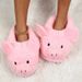 Cute Cartoon Pig Winter Warm Shoes Women Heel Cover Home Floor Slippers Soft Fur Indoor Fluffy House Bedroom Slides For_vogvips.com