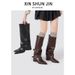 Women's Shoes Wedge Heel Women's Boots High Heel Cuffed Long Boots Aura Style High Boots_vogvips.com