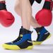 Wrestling Shoes Men's Mid Cut Professional Boxing Shoes Non Slip Wear Resistant Fighting Shoes Fighting Special Training Shoes Muay Thai Sanda Shoes_vogvips.com