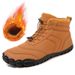 Men's ShoesWinter Five Finger Cotton Shoes For Men And Women High Top Snow Boots Plus Velvet Thickened Warm Non Slip Water Resistant Hiking_vogvips.com