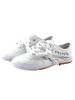 Dafu Feiyue Unisex Couple's Matching Sneakers, Authentic Flat Deep Mouth Lace-Up Casual White Canvas Shoes_vogvips.com