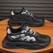 Spring New Breathable Mesh Trendy And Versatile Thick Soled Sports Casual Dad Shoes, Men's Shoes_vogvips.com