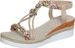 Women's Plus Size Rhinestone Embellished Wedge Heel Sandals Ethnic Style Elastic Band Fashion Beach Shoes_vogvips.com