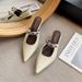 Inner Height-increasing Slope Heel Pointed Slippers Women's Outer Wear 2026 New Spring And Summer Beautiful Single Shoes_vogvips.com