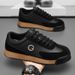 Large Size Men's Spring And Autumn Casual Flat Shoes, Youth Leather, Waterproof, Thick Sole, Height Increasing, Fashiona_vogvips.com