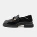Little Leather For Women Autumn New Britih Style Black Thick Bottom Veratile Le Fu Fahion Single_vogvips.com