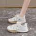 Internet Celebrity Dad Women's Shoes Female Tide White Shoes Student Casual Sports Shoes Female_vogvips.com