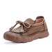 Genuine 2026 New Platform Loafers With Soles, Spring Autumn Vintage Versatile Leather Shoes For Wide And Thick Feet_vogvips.com