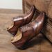 Euro Step Men's Leather Brogue British Style Casual Business Shoes With 4cm Height Increase For Hairstylists, Suits, Weddings_vogvips.com