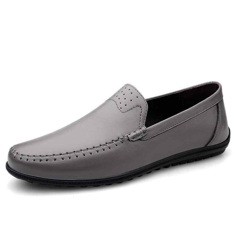 Men's Leather Shoes Men's Leather Shoes Loafers Casual Leather_vogvips.com