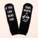 Mid-tube socks all cotton socks sole letter non-slip adhesive floor socks_vogvips.com