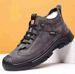 Winter Plus Velvet Warm Thick Cotton Shoes Middle Aged And Elderly Outdoor Dad Snow Boots Light Simple Sports Casual Shoes_vogvips.com