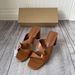 Z Brand 2023 Spring New Women's Shoes Brown Chunky Simple Open-Toe Outdoor High Heel Mules Sandals For Women_vogvips.com