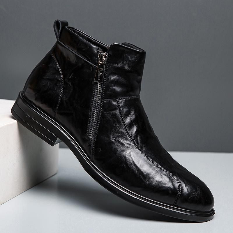 2025 New Cotton Boots High-top Leather Shoes Main Promotion Discount_vogvips.com