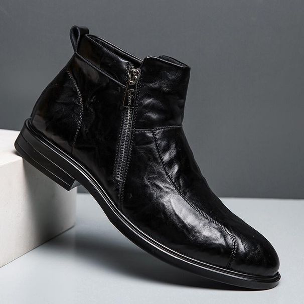 2025 New Cotton Boots High-top Leather Shoes Main Promotion Discount_vogvips.com