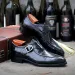 Retro Men Dress Shoes Business Loafers Slip On Pointed Toe Leather Shoes Party Formal Shoe Handmade Casual Men Shoes Plus Size48_vogvips.com