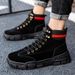 European Warm Series New Autumn Winter Non-Slip Labor Protection Construction Site Casual Martin Breathable High-Top Work Boots Men's Trendy_vogvips.com
