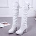 2021 Autumn Winter New Korean Style High Heel Over-the-Knee Long Lace-Up Casual Women Martin Boots_vogvips.com