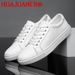 Men's Genuine Leather Casual Black Sneakers Men Autumn Shoes Man Fashion New Arrival Handmade Outdoor Leisure Walk Flats_vogvips.com