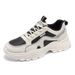 Autumn New Breathable White Men's Versatile Thick Soled Sneakers Casual Running Dad Trendy Shoes_vogvips.com