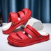 Men's Summer With Anti Slip And Wear-resistant Thick Sole, Toe Tips, Slippers For Outdoor Wear, Trendy Beach Hole_vogvips.com