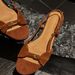 Vintage One-Strap Flat Sandals For Women, Unique Design, Open-Toe Vacation Casual Roman Style Slippers_vogvips.com