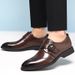 Euro Step Business Casual British Brogue Carved Formal Leather Men's Large Size Wedding Shoes Soft Sole_vogvips.com