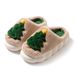 2024 New Christmas Tree Women's Home Unisex Autumn Winter Indoor Warm Cotton Thick Sole Slippers_vogvips.com