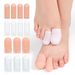 Breathable SEBS Gel Toe Caps – Anti-Blister & Anti-Friction Protection For Dance, Sports & Daily Wear (Skin/White, S/L Sizes)_vogvips.com