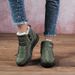 Cotton Autumn Winter Thickened Warm Snow Large Size Short Boots Women's Shoes_vogvips.com