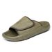 Spring Summer Home Top Layer Cowhide Anti Slip And Wear-resistant EVA Outsole Sandals, High-end Leather Slippers For_vogvips.com