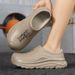 Men's Slip on Summer Sandals Easy Wear Beach Shoes Comfortable Waterproof Non-Slip Driving And Chef Suitable_vogvips.com