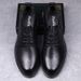 European Warm Series New Autumn Winter Casual Cowhide Fleece Business Formal Leather Hidden Height Increase Men's Shoes_vogvips.com