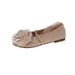 French Evening Wind Mary Jane Shoes Shallow Mouth Women's Shoes Spring And Autumn Chain Word With Thick Heel Temperament Single Shoes_vogvips.com