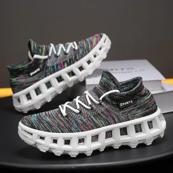 Men's Breathable Mesh Casual Sneakers Original Comfort Lightweight Sports Running Shoes For Men_vogvips.com