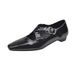 520-3 New Vintage Slip-On Shoes, Niche French Style Soft Sole Mary Jane With Widened Forefoot, Plus Size Women's Shoes_vogvips.com