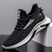 ShoeVault 2024 Spring And Autumn New Breathable Korean Style Trendy Canvas Casual Lightweight Non-Slip Running Sports Men's Shoes_vogvips.com