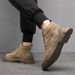 Martin Genuine Leather Casual Trendy High-top Work Single Boots 2023 Autumn New Men's Shoes_vogvips.com