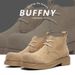 Derby Shoes Men's Thick-soled Heightened Suede Leather Round Head Casual Tooling Martin Boots_vogvips.com