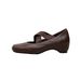 Sheepskin Version~ Genuine Retro Square Toe Pig Nose Single For Women Soft Leather Shallow Mouth Flat Cross Strap Mary_vogvips.com