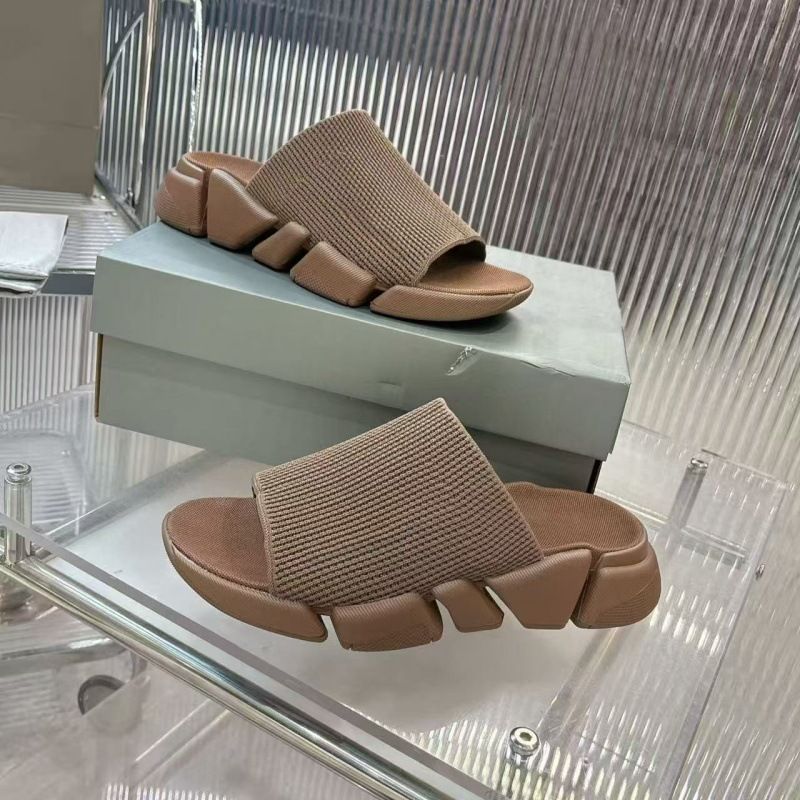 Paris European American Couple's New Men's Women's Elastic Sports Shoes, Knitted Casual Fashion Sock Shoes And Slippers_vogvips.com