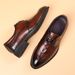 New formal leather shoes men's leather business casual men's shoes_vogvips.com