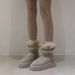 Fashion Simple Thick-Soled Fleece-Lined Belt Buckle Fur 2025 Winter New Versatile Warm Short Snow Boots For Women_vogvips.com