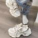 Trendy Dad Sneakers Women 2025 New Thick-Soled Height-Increasing Slimming Versatile Casual Sports Shoes For Students_vogvips.com