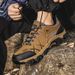 Large Waterproof Hiking Men's Outdoor Sports Camping, Breathable Workwear Shoes, Anti Slip And Wear-Resistant_vogvips.com